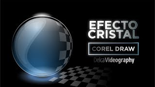 Cómo crear EFECTO CRISTAL en Corel DRAW  DelcaVideography [upl. by Mahmud475]