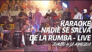 KARAOKE TRIBUTO A RAY BARRETO  JUANITO Y LA AGRESIVA [upl. by Llenrahc]