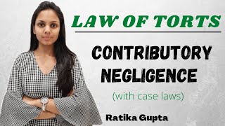 CONTRIBUTORY NEGLIGENCE  RULE OF LAST OPPORTUNITY Law of Torts [upl. by Elianora]