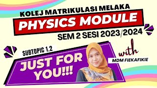 SP025 SUBTOPIC 12 PART 2  Electric Field  Matriculation Physics Sem 2 2324 [upl. by Ann541]