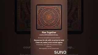 Rise Together 1 AI Song by Suno lyrics by Llama 32 [upl. by Rawdin650]