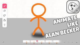 How To Make Stickman Animation Like Alan Becker On Flipaclip Mobile [upl. by Ahsienor]