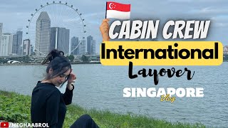 Cabincrew International Layover Vlog  Singapore  Layover Vlog [upl. by Pitzer659]