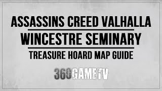 Assassins Creed Valhalla Wincestre Seminary Hoard Map Location  Solution  Treasure Hoard Map [upl. by Joaquin]