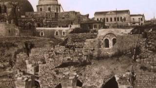 Jerusalem A rare video  Old original photographs of the Holy Land from 1853 and up [upl. by Wolff]