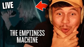 LIVE ist SIE ja noch KRASSER😱Reaktion auf  The Emptiness Machine Live  Linkin Park [upl. by Nawtna]