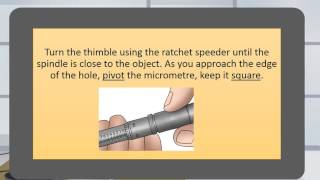 11 How to use a tubular inside micrometre [upl. by Jacoby]