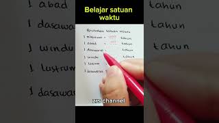 Belajar satuan waktu maths matematika mathstricks trikmatematikacepat [upl. by Idette204]