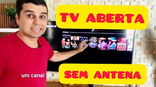 3 aplicativos de TV ABERTA SEM ANTENA para usar na Smart TV [upl. by Dougall]