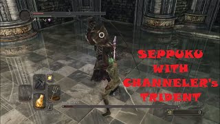 Sir Alonne Seppuku 2 RTSR MELEE Channelers Trident DS2 Boss Challenge Run No hitperfect [upl. by Aihpledalihp879]