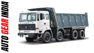 Ashok Leyland 3118 Tipper  12 Tyre  PriceDetails  Hindi  Auto Gear India [upl. by Bradman]