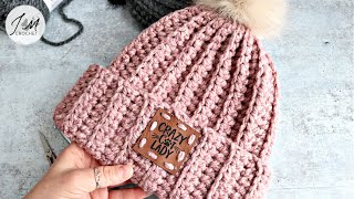 How to Crochet a Quick and Beautiful Beanie Hat  Beginner Friendly Crochet Beanie crochetbeanie 🥰 [upl. by Nomar]