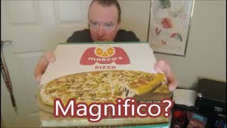 Marcos Pizza  Sausage Magnifico Review [upl. by Yesrej]