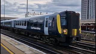 Trains at Clapham Junction [upl. by Kcirdes]