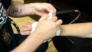 MMA Officials Handwrap for MMA [upl. by Lanford]