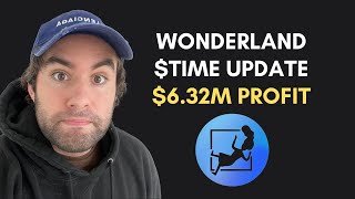 WONDERLAND TIME 632M UPDATE  STAKING TIME PROJECTIONS 10K INCOMING [upl. by Lizzie]