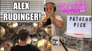 Drum Teacher Reacts ALEX RUDINGER  Xenochrist Drum Playthrough  2020 Reaction [upl. by Robinson428]