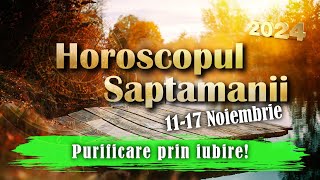 Horoscopul Săptămânii 1117 Noiembrie 2024O provocare imensă care ne deschide ușa binecuvântărilor [upl. by Oliy]