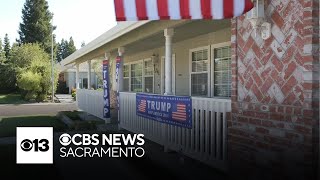 Lodi homeowner removes 2 of 3 Trump signs after HOA flags violation [upl. by Lieberman926]