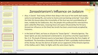 Introduction to Zoroastrianism Class 3 [upl. by Viola128]