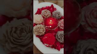 Relax with Peony Candles peony candlelovers candlelight asmrsounds candles [upl. by Eissed]