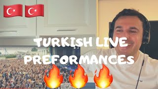 Italian Reaction to Turkish Rappers Live Performance Ft Ezhel Ceza Khontkar Cem AdrianampGazapizm [upl. by Slaughter]