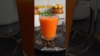 Papaya Juice 👌👌 recipe benefits shortvideo shortsfeed youtubeshorts shorts [upl. by Asile]