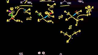 Acid and basecatalyzed hydrolysis of amides  Organic chemistry  Khan Academy [upl. by Eerual111]