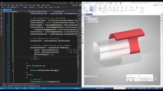 Solid Edge Macro Tutorial with C  34  Assembly  Create Axial relationship [upl. by Lohse]