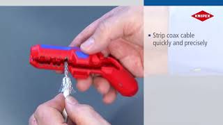 Knipex ErgoStrip Wire Stripping Tool [upl. by Eural40]