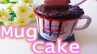 MUG CAKE avec un coulis de chocolat 🍫 nesquik en 2 minutes [upl. by Allehc]