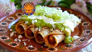 Taquitos Dorados No Te Rajes [upl. by Trillby]