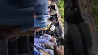 badulla bus accident two dead 45 injured [upl. by Artemahs514]