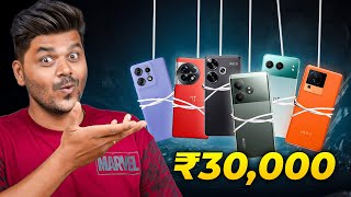 ⚡Top 5 Best Smartphones📱 Under ₹30000 🔥AUGUST 2024 TamilTech [upl. by Youlton]