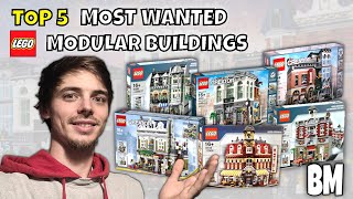 Top 5 Most Wanted LEGO Modular Buildings [upl. by Drescher624]