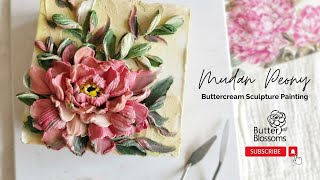 quotMudanquot Buttercream Sculpture Painting by ButterampBlossoms [upl. by Kylen]