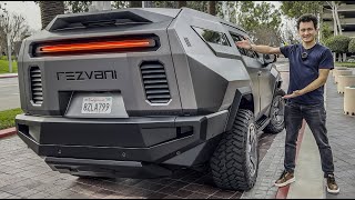 700 000 REZVANI VENGEANCE  810 HP Test drive and full review Road legal military truck [upl. by Gaidano]