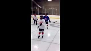 Wayne Gretzky out at Compete Hockey s Next Generation Hockey Power Skating School in Coeur d Alene [upl. by Daren]