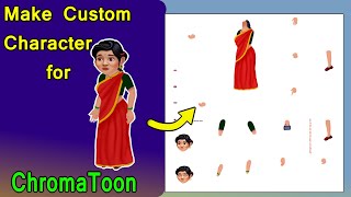 Make Custom Character for ChromaToons  ChromaToons ke Cartoon Character Banana Sikhen [upl. by Hochman328]