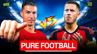 Hazard Vs Ronaldo Who’s The ‘Pure Footballer’ [upl. by Lucila420]