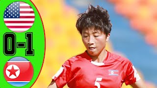 USA vs North Korea Highlights  U20 Womens World Cup 2017 [upl. by Goddard]