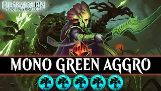 Mono Green Aggro In Duskmourn Standard [upl. by Dorcy35]