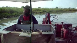 Harvesting Crawfish in Monterey Louisiana 2 [upl. by Asilef]