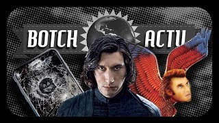 BOTCH ACTU 15 STAR WARS VIII BLACK MIRROR ET JOHNNY HALLYDAY [upl. by Hally]