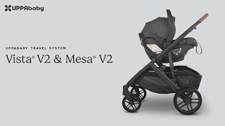 UPPAbaby Vista V2 Stroller amp Mesa V2 Car Seat Travel System [upl. by Leanora892]