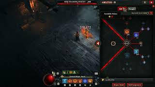 Incinerate Sorcerer Build Preview  Diablo 4  Season 4 [upl. by Lorrac236]