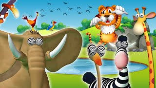 Gazoon  Jungle Cartoon Stories  Funny Animal Cartoons for kids [upl. by Llecram]