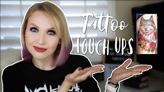 TATTOO TOUCH UPS  Aftercare Cost  What to Expect [upl. by Keeley223]