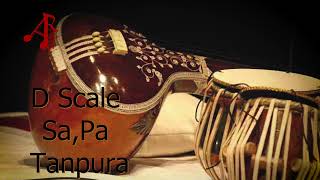 D Scale tanpura Sa Pa [upl. by Leff]