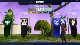 Unlocking Guardian Angle AND Zone Explorer in the same mission  Fortnite Save The World 2024 [upl. by Rainger]